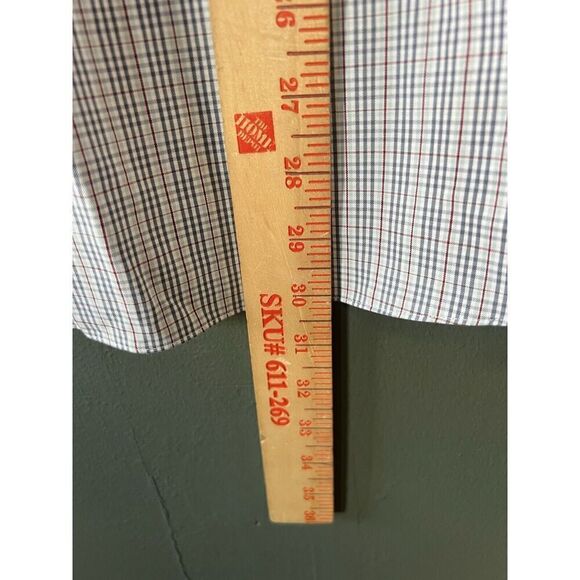 Duluth Mens Blue Checkered Long Sleeve Button Up Shirt Size Large Relaxed Fit - Picture 5 of 5